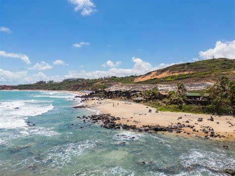 Premium Photo Aerial Photo Of Praia Do Amor In Tibau Do Sul Rio