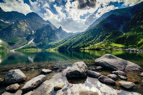 Reinders Plakat Tatry Morskie Oko 30x20 Cm Reinders Sklep EMPIK