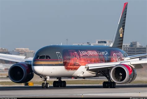 JY BAH Royal Jordanian Boeing 787 8 Dreamliner Photo By Bill Wang ID