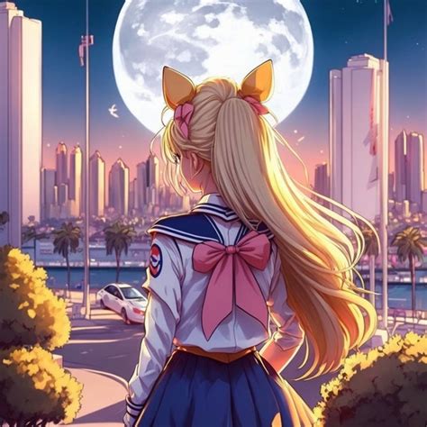 Sailor Moon Art Print Etsy