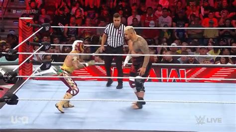 Full Match Rey Mysterio Vs Solo Sikoa Wwe Raw Youtube