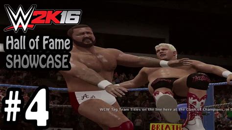 WWE 2K16 Hall Of Fame Showcase Steamboat Rhodes Vs Anderson Zbyszko