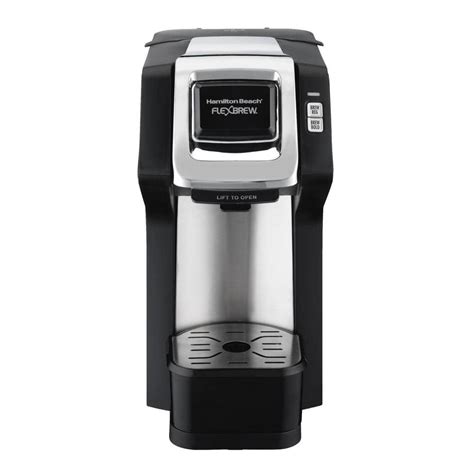 Hamilton Beach Flexbrew Black Single Serve Plus Coffee Maker 49979 The Home Depot