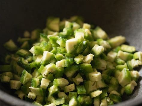 karela sabzi | dry bitter gourd curry