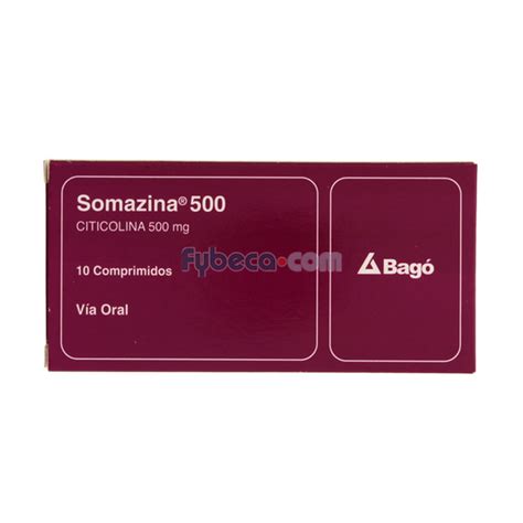 Somazina 500 Mg Unidad Fybeca