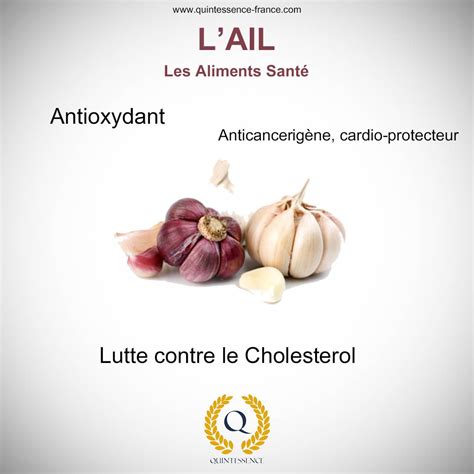 Quintessence Sant Ail Antioxydant Aliment Energie Consommez Des