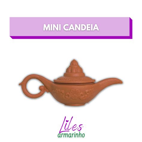 Mini Candeia Lamparina ARMARINHO LILES