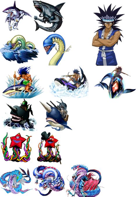 Mako Tsunami Monster evolutions by LorisC93 on DeviantArt