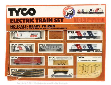 Tyco Electric Trains Tyco Ho Gauge 7589 Spirit Of 76 Electric Train Set Consisting Of A