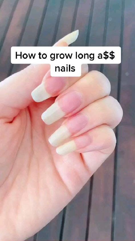 07 Tips For Naturally Beautiful Nails How To Grow Nails Grow Long Nails Stylish Nails