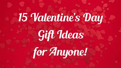 15 gift ideas for anyone this Valentine's Day - 2023 Gift Guide - The ...