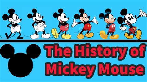 The History of Mickey Mouse - YouTube