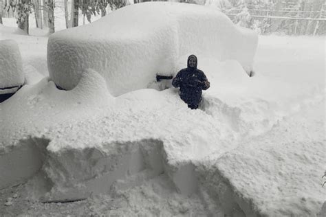 More Than 80 Inches Of Snow Covered Western New York In Historic Lake Effect Snowstorm