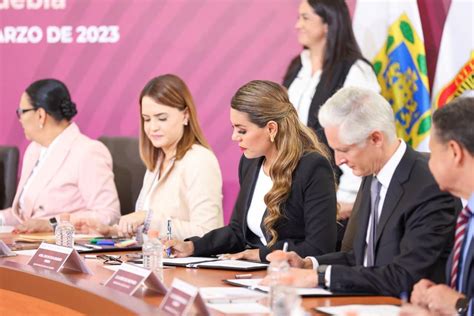 Firma Evelyn Salgado Convenios De Seguridad Con Estados Lim Trofes Y De