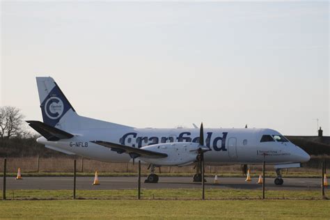 G Nflb Saab 340 B Cranfield Airfield Cranfield Universit Philip