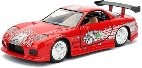 Buy Jada Fast And Furious Dom S Mazada Rx 7 Diecast Model Car 1 32 Scale Online At Best Price In