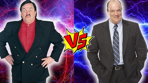 Paul Bearer Vs Paul Heyman Transformation ★ 2022 Youtube