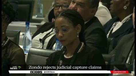 Raymond Zondo Rejects Judicial Capture Claims Youtube