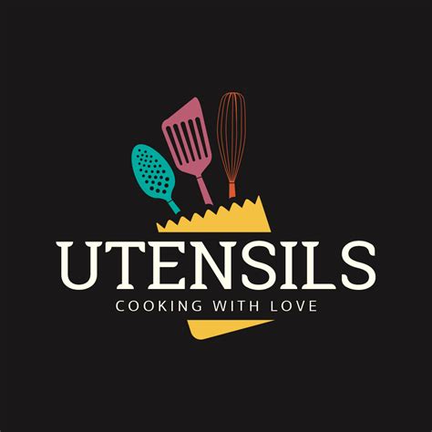 Cooking Utensils Logo Design Designstudio