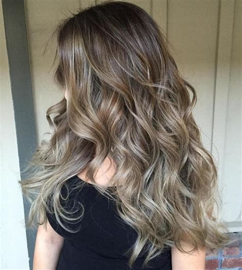 Brown Hair With Ash Blonde Balayage Brunette Balayage Hair Hair Color