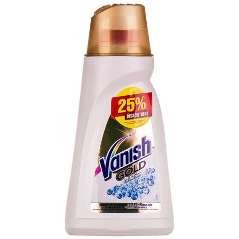 Средство жидкое для тканей VANISH (Ваниш) Oxi Action Gold Кристальная ...