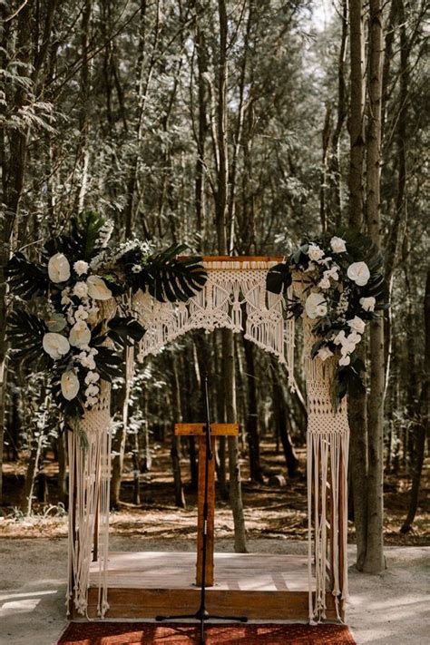 ️ 20 Boho Wedding Arches Altars And Backdrops Hi Miss Puff