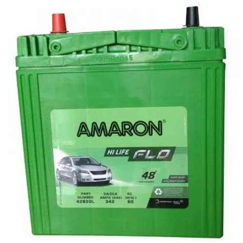 Capacity 35Ah Amaron Hi Life Flo 42B20L Car Battery At Rs 4500 In Rewa