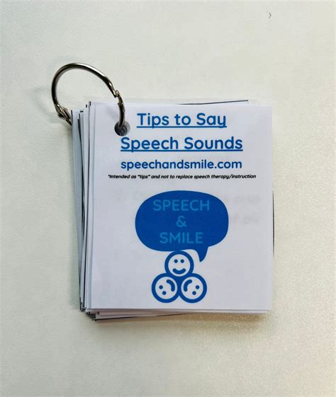 Speech Therapy Tip Cards FREE PRINTABLE Speech Therapy Cue Cards Tips ...