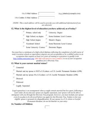 Dv Form PDF