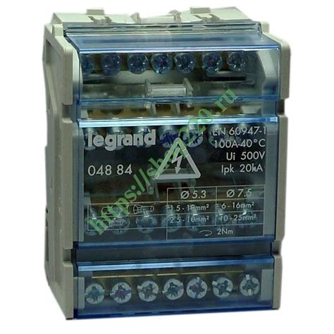 Купить Модульный распределительный блок Legrand (4х7) 28 контактов 100A ...