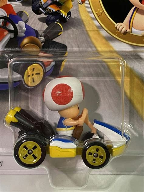 Hot Wheels Mario Kart Hot Wheels Toad Standard Kart Rackhams