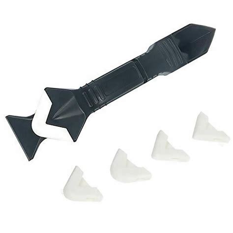 Silicone Caulking 3 in 1 Tool Removal Residue Scraper Kit Sealant Repl