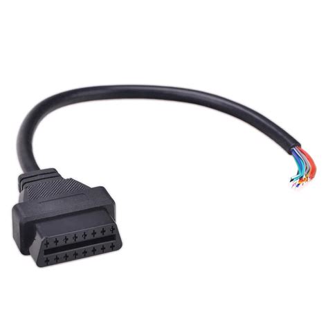 Obdii Opening Cable Pin Connector Expansion Slot Diagnostic Extender