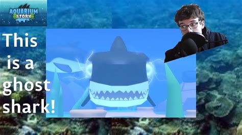 I Was Attacked By A Ghost Shark Roblox Aquarium Story Youtube