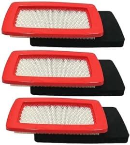 Amazon MOWFILL 3 Pack 512652001 Air Filter With Pre Filter