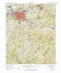 1941 Map of Spartanburg, SC — High-Res | Pastmaps