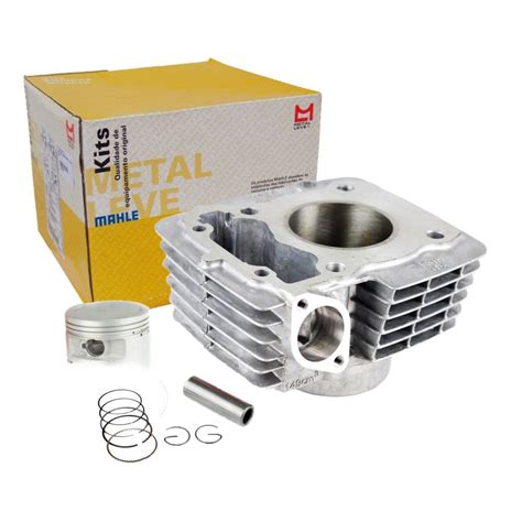 Kit Cilindro Pistão Anel Motor Cg Titan Fan 150 2004 2005 2006 2007