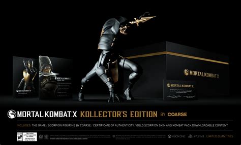 Mortal Kombat X Special Editions Announced Gematsu