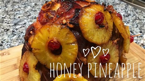 How To Bake The Best Honey Pineapple Glazed Ham YouTube