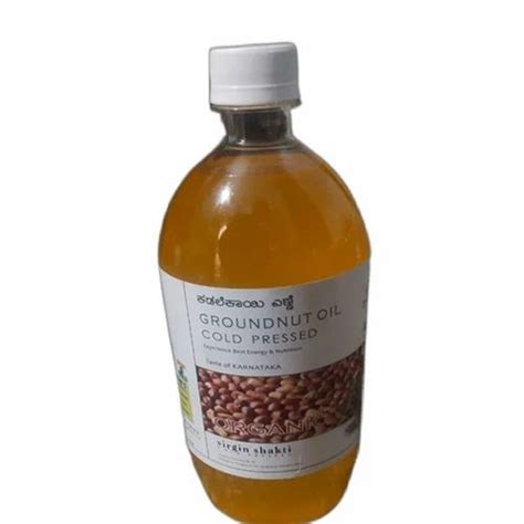 Lowers Cholesterol Cold Pressed Groundnut Oil For Protect Your Skin