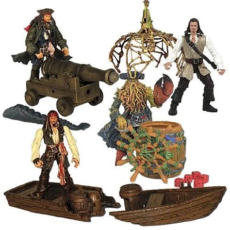 Pirates 2 Deluxe 3 3/4-Inch Action Figures Wave 1 - Zizzle - Pirates of ...