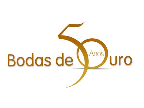 Logotipo Bodas De Ouro Bodas De Ouro Bodas Ouro