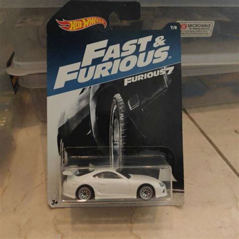 Jual HOT WHEELS TOYOTA SUPRA FAST AND FURIOUS PUTIH WHITE FURIOUS 7 Di