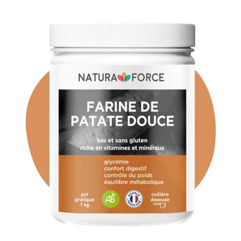 Farine De Patate Douce Bio 1KG Muzy Market