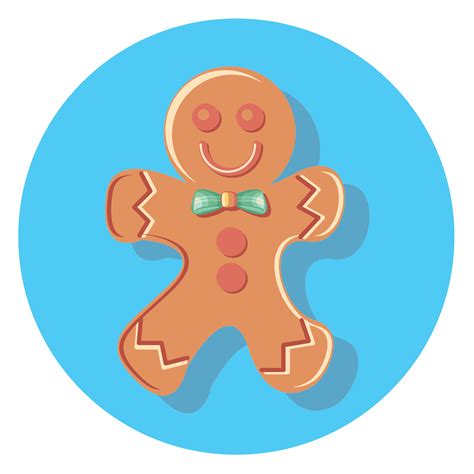 Happy Gingerbread Man Clip Art Image Clipsafari