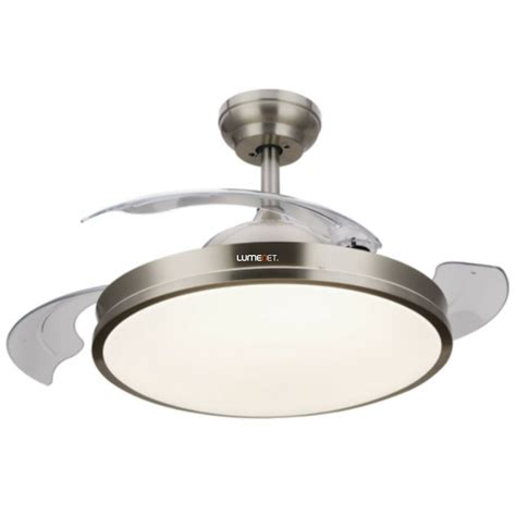 Philips Atlas DC Fan ceiling 28W 35W TW Nickel 4500lm nikkel LED lámpa