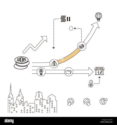 Infographic illustration related to business Stock Photo - Alamy