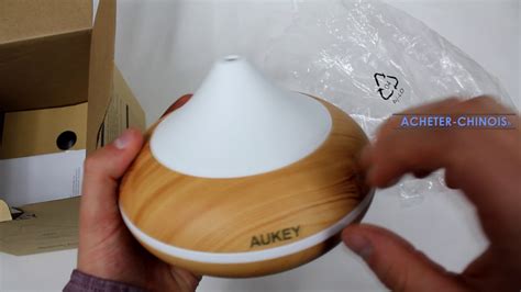 Diffuseur d huiles essentielles Led AUKEY de chez Amazon Déballage