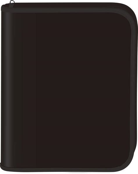 Dac Caderno Argolado Universitario Em Pvc Folhas All Black