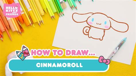 How to Draw Cinnamoroll | Hello Kitty Crafts - YouTube